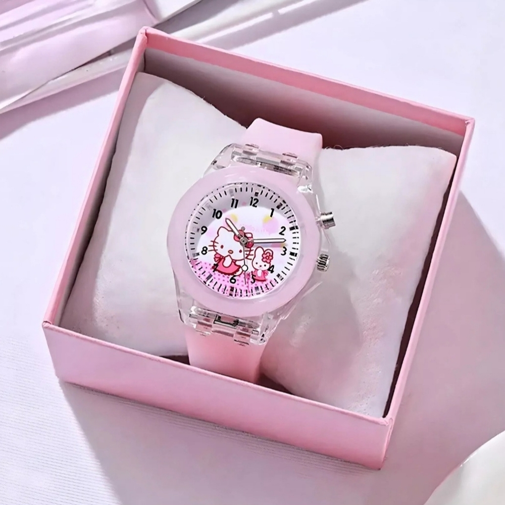 Hello Kitty Lighting, Watch light pink. Awesome Watch